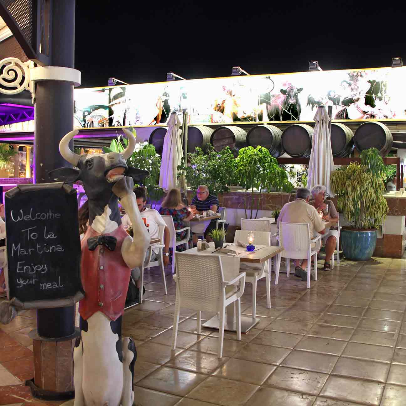 Restaurante La Martina Centro Comercial los Cristianos