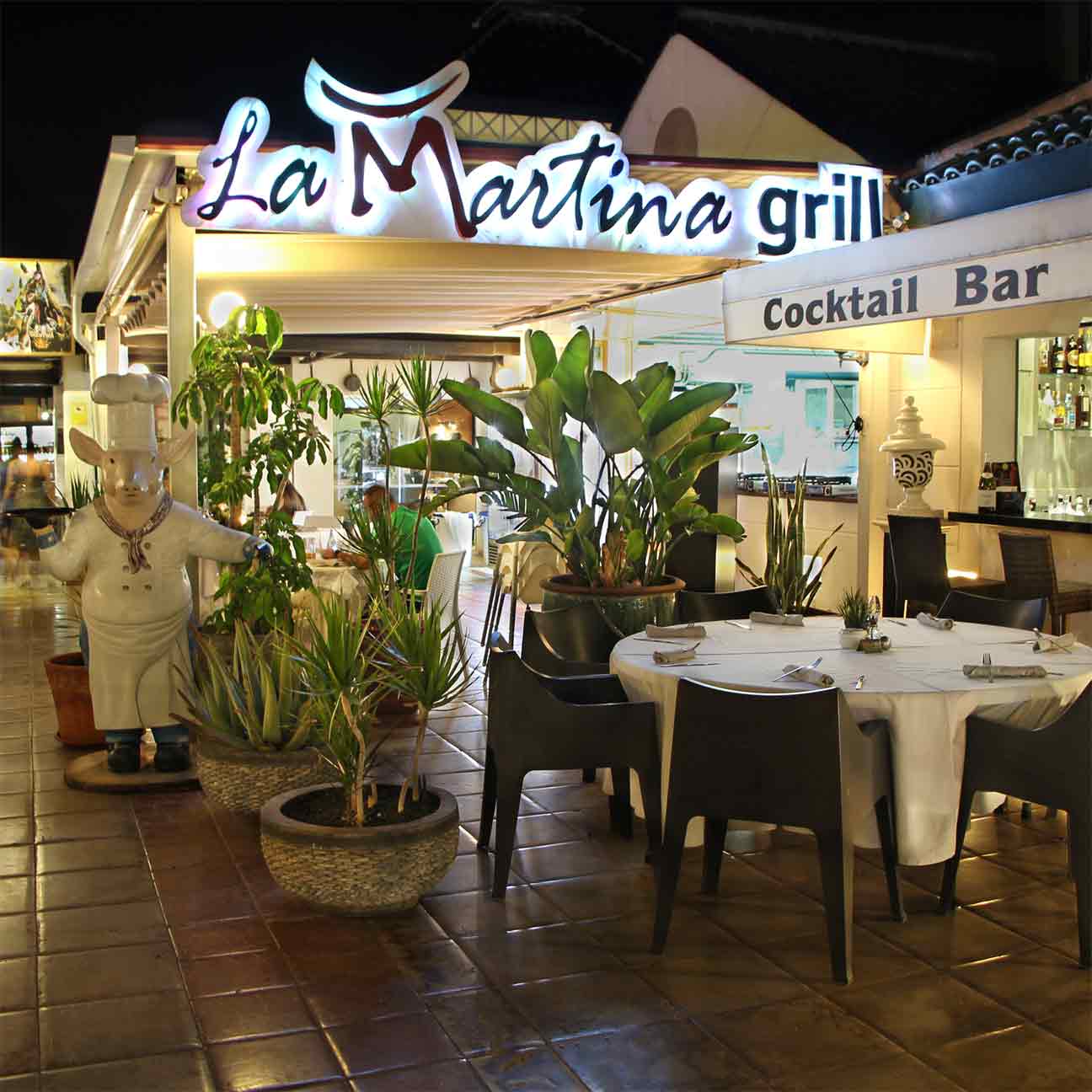 Restaurante La Martina en tenerife sur